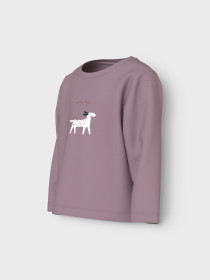 NAME IT Langærmet Bluse Veen Toadstool Windy Days